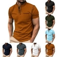 thumbnail image 1 of ZZwxWA Mens Shirts Online Shopping Fashion Loose Fit Breathable Oversize Blouse Male Work Out Printed Shirts Casual Short Sleeve Tee Plus Size Quick-Dry Tops Cozy Style Crew Neck Tshirts T-shirt, 1 of 6