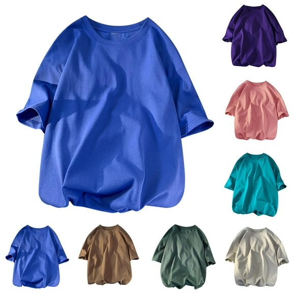 ZZwxWA Mens Tops Prime Work Out Casual Oversize Loose Fit Blouse Short Sleeve Fashion Printed Tee Cozy Style Male Tops Quick-Dry Holiday Beach Shirts Breathable Crew Neck Tshirts T-shirt