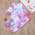 thumbnail image 1 of ZZwxWA New Fashionable Children's Comfortable Casual Round Neck Top+pants Sales, 1 of 7