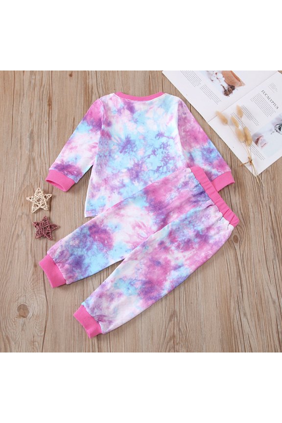 New Fashionable Children's Comfortable Casual Round Neck Top+pants Sales
