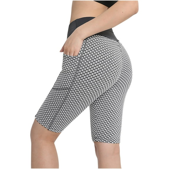 ZZwxWA Palazzo Pants for Women, Womens Stretch Leggings Fitness Running Pockets Sport SKnee-Length Yoga Pants up to 45% Off