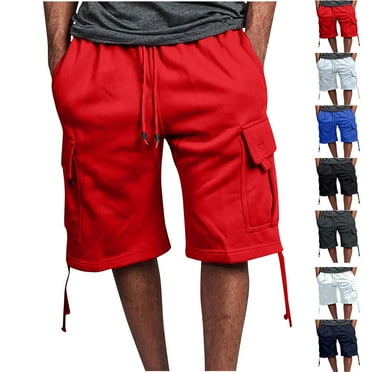 ZZwxWA Shorts for Men Weekly Deals Fashion Plus Size Workwear Clothing Drawstring Casual Printed Trousers Sports Elastic Summer Short Pants Holiday Beach Loose Fit Shorts Quick-Dry Male Pants