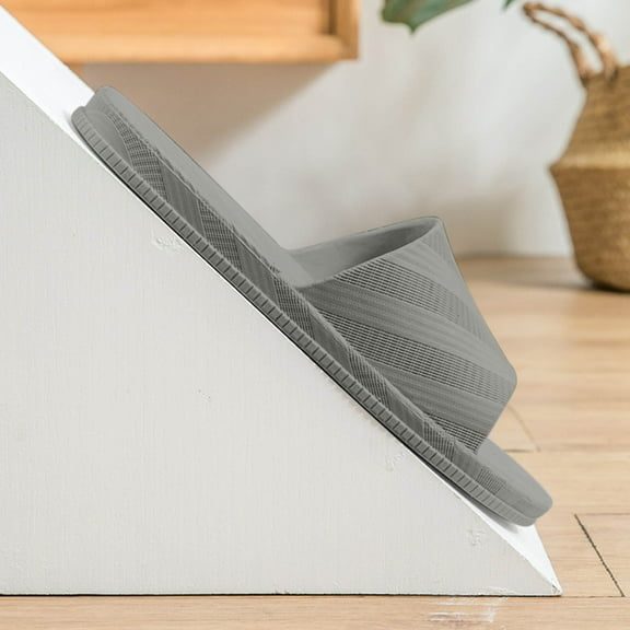 ZZwxWA Slippers Bathroom Slippers for Home, Summer Thick Bottom Sandals, Outdoor Slippers with Fashion Personality for Men Sandals Shower Tax Free Weekend