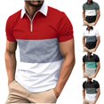 thumbnail image 1 of ZZwxWA Spring Tops for Men 2025 Summer Holiday Casual Work Out Cozy Style Shirts V Neck Loose Fit Male Tops Quick-Dry Short Sleeve Plus Size Tee Fashion Elastic T-shirt Oversize Printed Blouse, 1 of 6