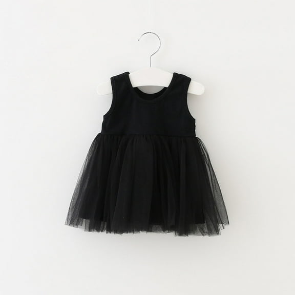 ZZwxWA Toddler Baby Girls Cute Party Tutu Dress Summer Tulle Sundress Infant Princess Casual Spring Fall Clothes Sales
