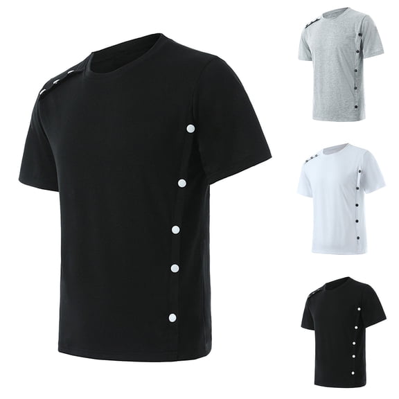 ZZwxWA Tops Men's Work Out Elastic Holiday Beach Fashion Blouse Short Sleeve Quick-Dry Printed Tee Casual Crew Neck Tops Cozy Style Breathable Shirts Loose Fit Male Tshirts T-shirt