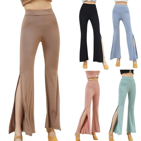 ZZwxWA Wide Leg Yoga Pants for Women Comfy Modal Lounge Workout Pants Loose Fit Flowy Palazzo Pants Trendy Dance Pants