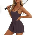 thumbnail image 1 of ZZwxWA Women's Summer Sleeveless Rompers Spaghetti Strap Double Lined Shorts Jumpsuit One Piece Outfits, 1 of 6