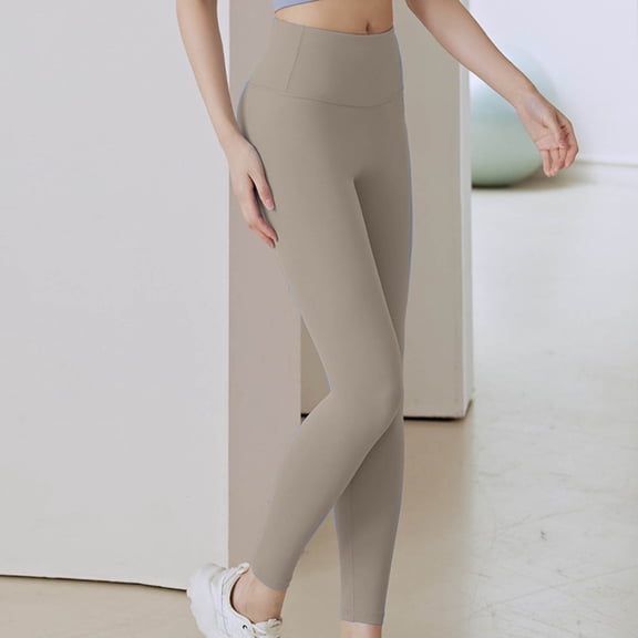 ZZwxWA Sports Pants Solid Print Capris Stretch Yoga Leggings Fitness Running Gym Active Slim Comfy Homewear Pants for women High Waist Trousers
