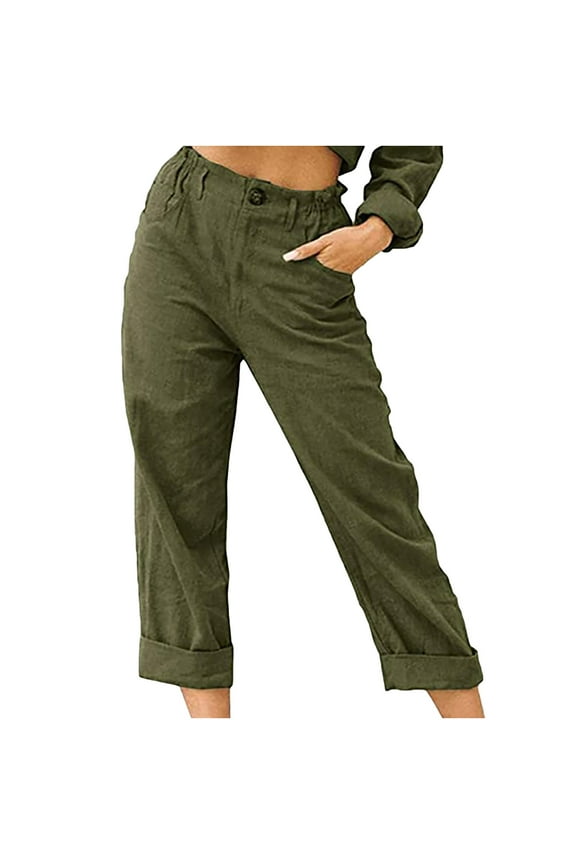 Womens Pants, Pants for Women Trendy Work Black Trousers for Women Cropped Pants Drawstring Trousers Cute Turtleneck Cropped Pants Casual Floral Henley Cropped Pants Hiking Work