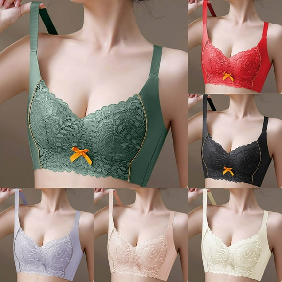 ZZwxWA Womens Wireless Bras Comfort Push Up Breathable Everyday Bra Basic Sleeping Bra Support and Fashionabel Bra