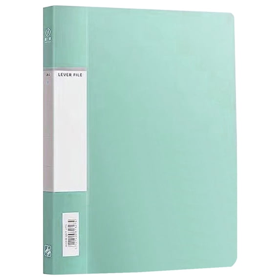 ZZyuan Staple Free Clip Binder Punchless Clamp Binder Staple Free Clip Binder Set Clamp Folder Punchless Paper with Double Metal Clip Documents File
