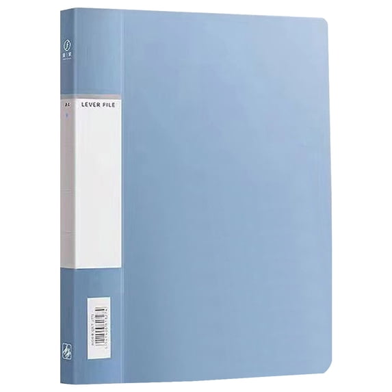 ZZyuan Staple Free Clip Binder Punchless Clamp Binder Staple Free Clip Binder Set Clamp Folder Punchless Paper with Double Metal Clip Documents File
