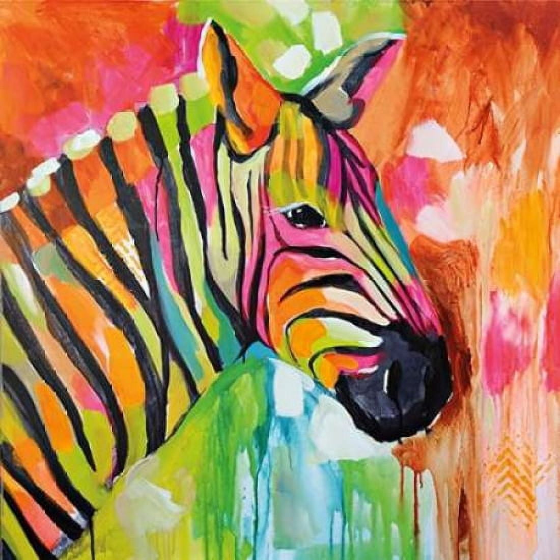 Za Za Canvas Art - Amanda J Brooks (24 x 24)