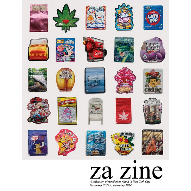 Za Zine: A Collection of Weed Bags Found in New York City November