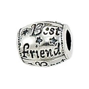 Zable  Sterling Silver Best Friends Bead / Charm