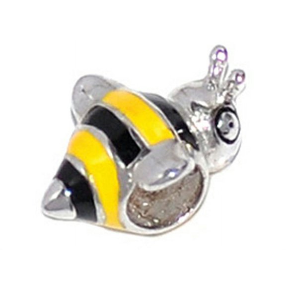 Zable Sterling Silver Bumblebee Bead / Charm
