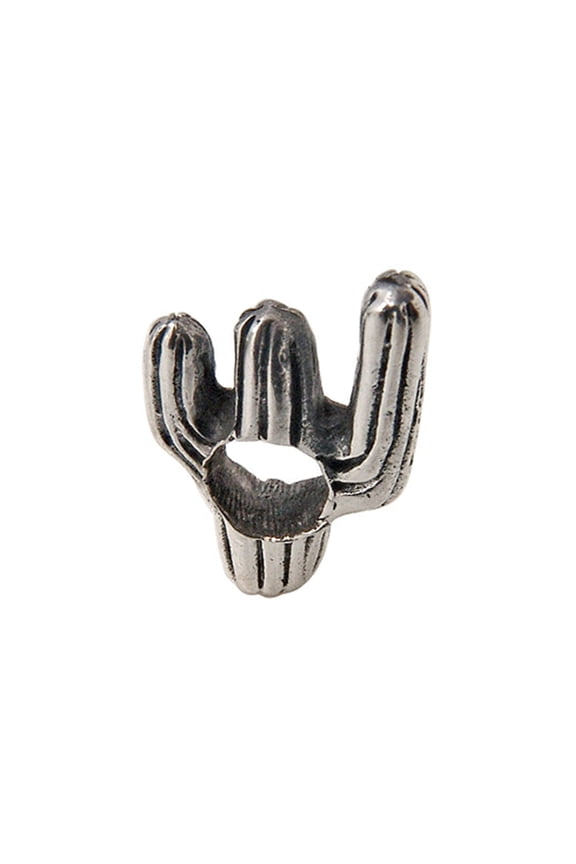 Sterling Silver Cactus Compatible Bead / Charm