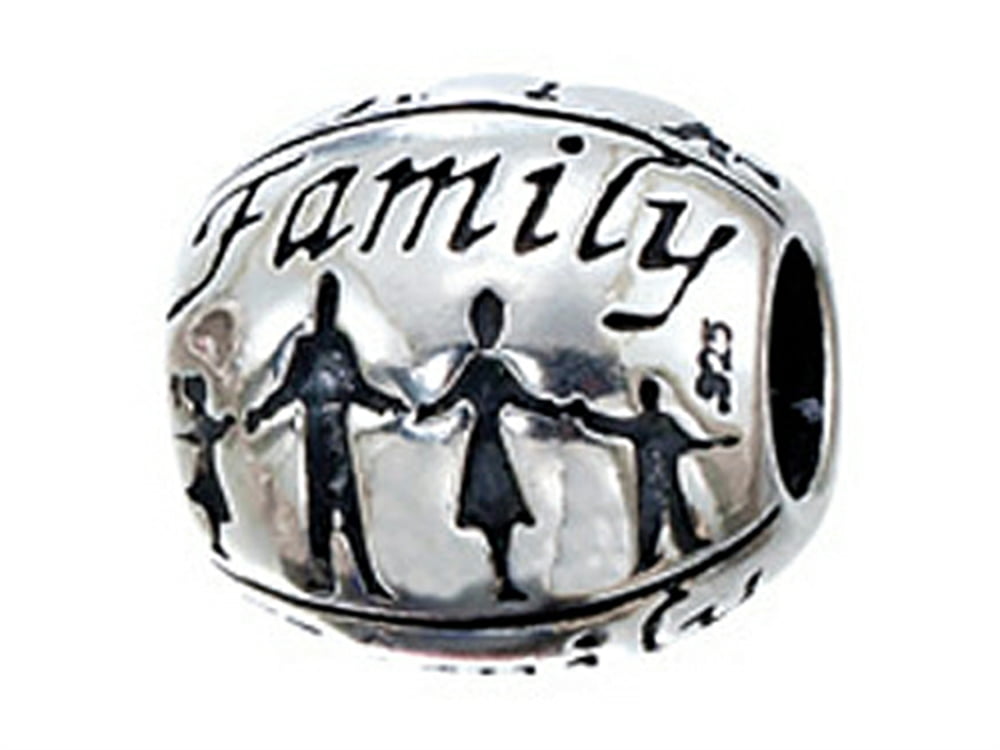 Zable Sterling Silver Family Bead / Charm