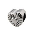 thumbnail image 1 of Zable� Sterling Silver Heart with Sun Burst Bead / Charm, 1 of 4