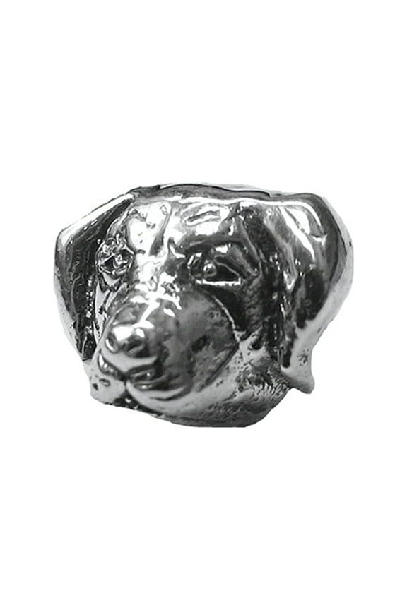 Sterling Silver Labrador Retriever Compatible Bead / Charm