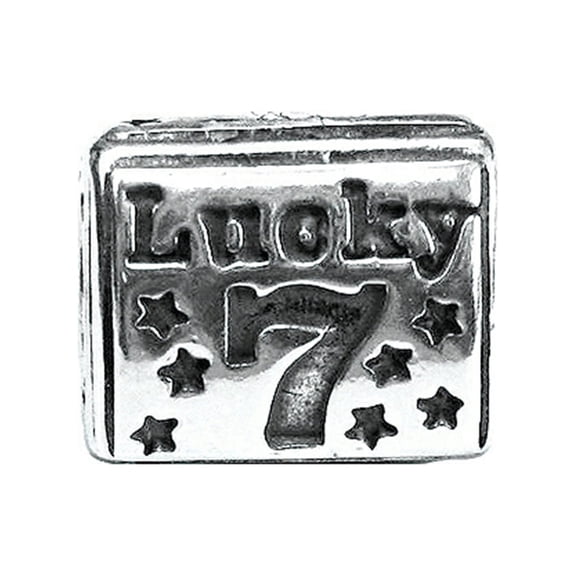 Zable Sterling Silver Lucky Seven Bead / Charm
