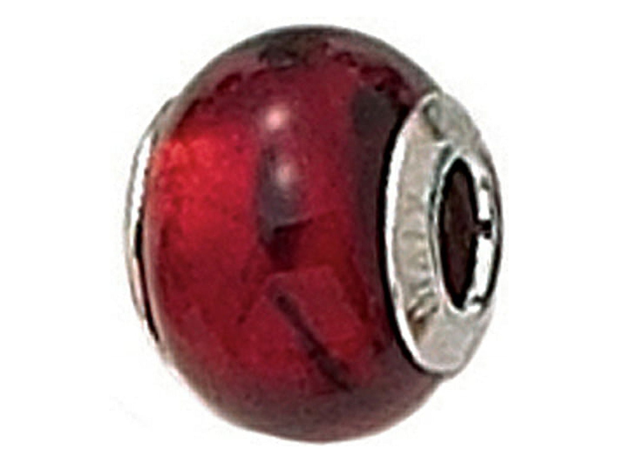 Zable Sterling Silver Murano Glass Birth Month Bead / Charm