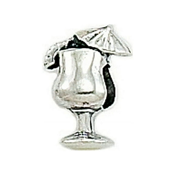 Zable Sterling Silver Pina Colada Bead / Charm