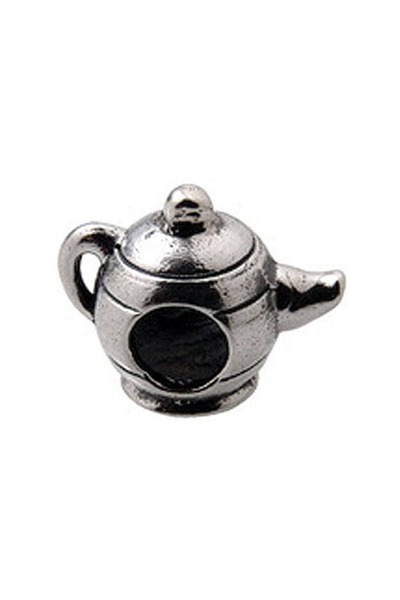Sterling Silver Teapot Bead / Charm