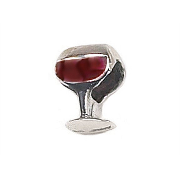 Zable� Sterling Silver Wine Glass Bead / Charm