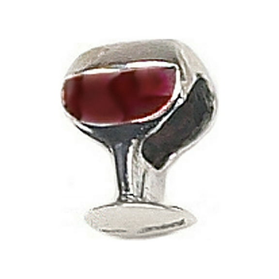 Zable� Sterling Silver Wine Glass Bead / Charm