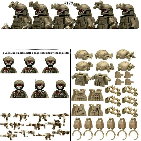 Zabufoli Kids Build & Play Toy Figures Set – Customizable Snap-Joint Characters with Gear