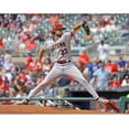 thumbnail image 1 of Zac Gallen Arizona Diamondbacks Unsigned Gray Jersey Pitching Photograph, 1 of 1