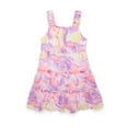 thumbnail image 1 of Zac Kids by Zac Posen Girls Printed Chiffon Ruffle Tiered Dress, Sizes 4-18, 1 of 3