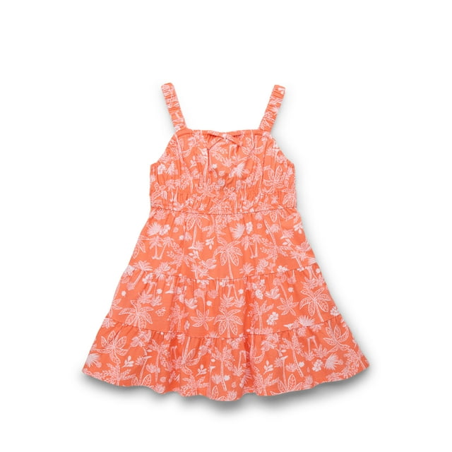 Zac Kids by Zac Posen Girls Toile Print Cotton Tiered Dress, Sizes 4-18