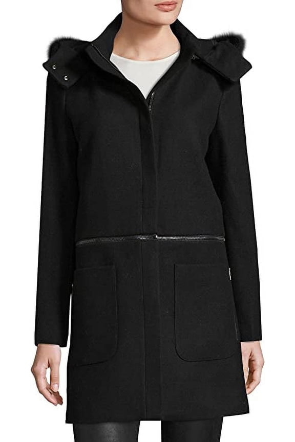 Parker Convertible Coat, Ebony - 6