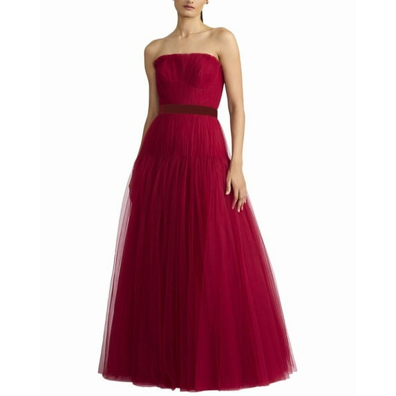 Zac Posen womens Classic Tulle Ball Gown, 12