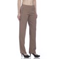 thumbnail image 1 of Zac & Rachel Women's Bond 18 Pull-On Slim Leg Pants, Taupe, 14, 1 of 2