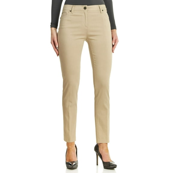 Zac & Rachel Women's Millenium Full Length Pants, Chino, 12