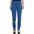 thumbnail image 1 of Zac & Rachel Women's Millenium Pull-On Pants, Lapis Blue, 12, 1 of 2