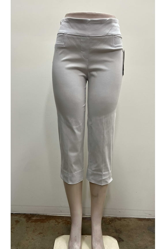 Womens Millenium pull on crop , White , 8