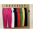 thumbnail image 1 of Zac & Rachel women's solid slim ankle pants , Green , 6, 1 of 1