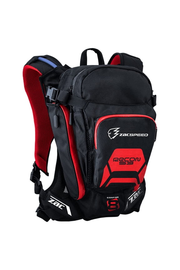 Recon S-3 Pack Black/Red