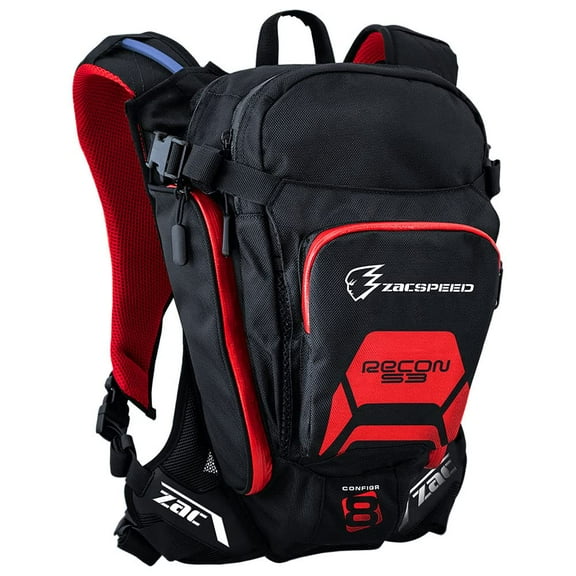 Zac Speed Recon S-3 Pack Black/Red