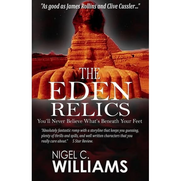 Zac Woods Adventure: The Eden Relics : A Zac Woods Adventure. (Series #1) (Paperback)