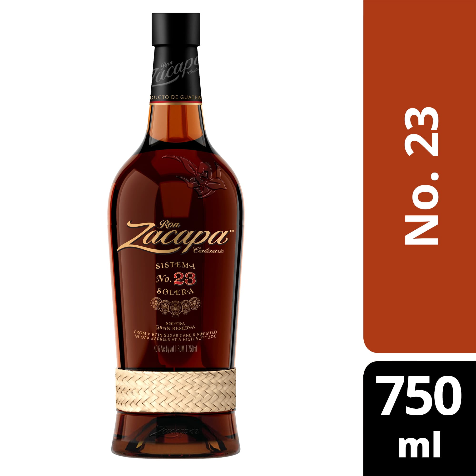 Zacapa No. 23 Rum, 750 mL, 40% ABV