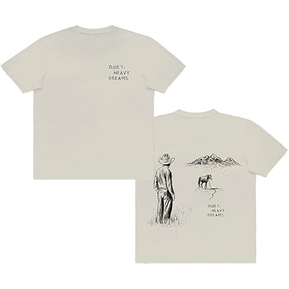 Zach Bryan Quiet Heavy Dreams Tee T-shirt Sizes S-5XL