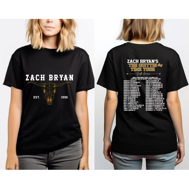 Zach Bryan The Quittin Time 2024 Tour Shirt, Country Music Singer