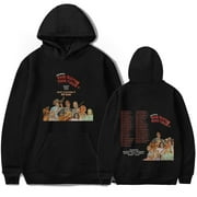 DGSGSWTT Zach Bryan The Quittin Time Tour 2024 Printed Hoodie Unisex Hooded Drawstring Pocket Pullover