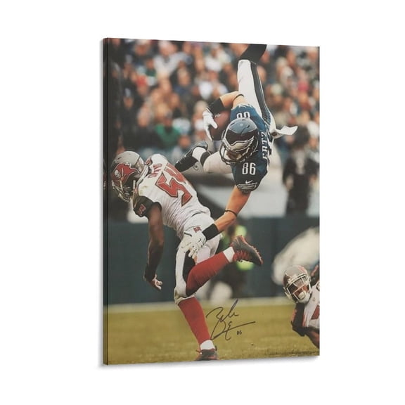 Zach Ertz Canvas Poster Artworks Picture Print Poster Wall Art Painting Canvas Gift Decor Home Posters Decorative 12x18inch(30x45cm)